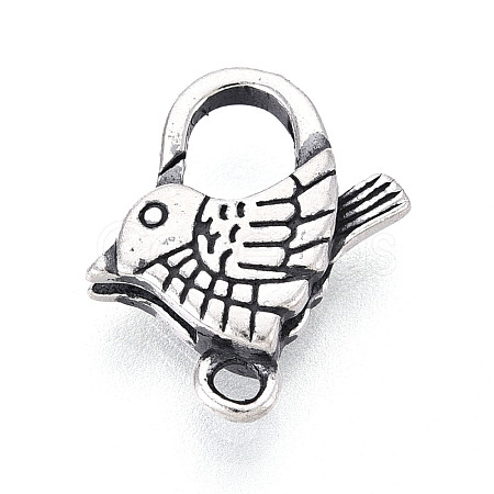 925 Sterling Silver Lobster Claw Clasps STER-T009-28AS-1