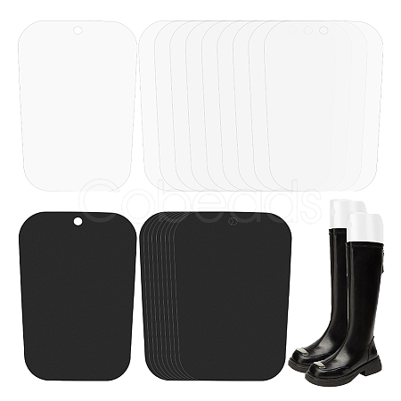 20Pcs 2 Colors Plastic Shoe Inner Support Rack AJEW-GA0006-31-1