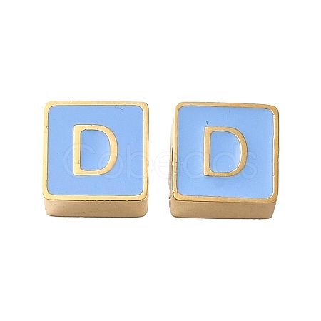 304 Stainless Steel Enamel Beads STAS-L022-293G-D-1