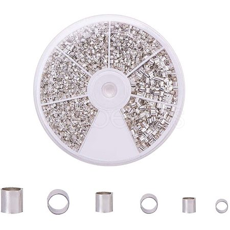 Brass Crimp Beads KK-PH0036-13-1