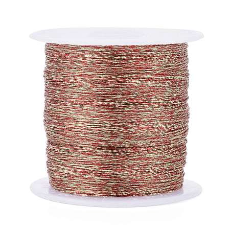 Polyester Braided Metallic Thread OCOR-I007-B-35-1