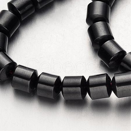 Non-magnetic Synthetic Hematite Bead Strands G-F300-28-09-1