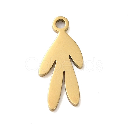 304 Stainless Steel Charms LS-STAS-S123-01G-07-1