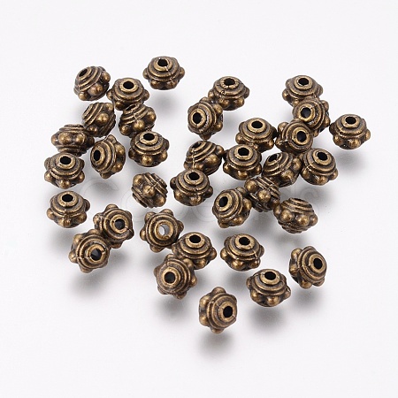 Tibetan Style Alloy Spacer Beads MLF1017Y-NF-1