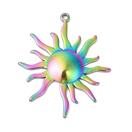 Ion Plating(IP) 304 Stainless Steel Pendants STAS-L268-026MC-1