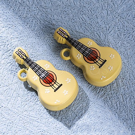 Spray Painted Zinc Alloy Pendants LS-FIND-CJC0032-007B-1