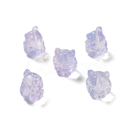 Transparent Glass Beads GLAA-D025-06J-1