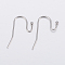 Tarnish Resistant 304 Stainless Steel Earring Hooks, Ear Wire, Stainless Steel Color, 21x12x2mm, 21 Gauge, Pin: 0.7mm