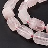 Natural Rose Quartz Beads Strands G-F719-04-4