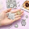 1 Bags Tibetan Style Alloy Pendants FIND-SC0018-06AS-4