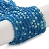 Imitation Jade Glass Beads Strands EGLA-YW0003-19A-23-1