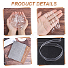Transparent TPU Rubber Binding Band AJEW-NB0008-13C-3
