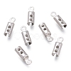 Tarnish Resistant 304 Stainless Steel Folding Crimp Ends STAS-L262-04E-P-2
