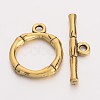 Alloy Toggle Clasps X-EA9143Y-NFG-1