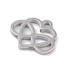 Non-Tarnish 304 Stainless Steel Charms STAS-K286-01A-P-2