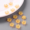 Frosted Acrylic Bead Caps MACR-S371-07A-719-6