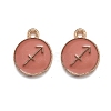 Alloy Enamel Pendants ENAM-S124-01B-11F-1