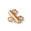 201 Stainless Steel Chandelier Component Links STAS-WH0043-06A-G-1-2