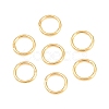 Brass Closed Jump Rings KK-D257-01G-05-1