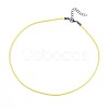 Waxed Cotton Cord Necklace Making MAK-S034-007-2