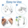 50Pcs 304 Stainless Steel Earring Hooks STAS-YW0001-81-4