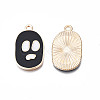 Alloy Enamel Pendants ENAM-S130-21D-3