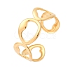 304 Stainless Steel Cuff Bangles for Women LS-BJEW-D306-07G-2