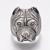 304 Stainless Steel Puppy Finger Rings RJEW-G091-12-21mm-2