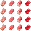 100Pcs Synthetic Coral Dyed Beads SHEL-SC0002-11-7