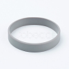 (Jewelry Parties Factory Sale)Silicone Wristbands Bracelets X-BJEW-J176-10-2