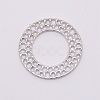 Zinc Alloy Filigree Joiners Links PALLOY-WH0076-41P-RS-1