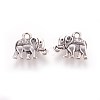 Vintage Elephant Charms PALLOY-ZN-47017-AS-FF-2