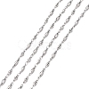 Tarnish Resistant 304 Stainless Steel Link Chains CHS-K001-83-1