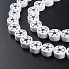 Handmade Polymer Clay Bead Strands CLAY-S096-031H-4