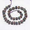 Electroplate Natural Druzy Crystal Bead Strands G-F304-03S-C-2