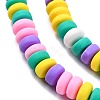 Handmade Polymer Clay Beads Strands CLAY-N008-008L-3