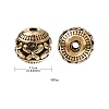 Tibetan Style Hollow Alloy Beads TIBEB-YW0001-12G-3