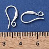 Brass Earring Hooks KK-F880-19S-3