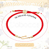1Pc Adjustable Nylon Cord Slider Bracelets for Women BJEW-LP0001-32U-02-2