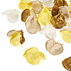 20Pcs 5 Style Silk Artificial Rose Flower Pendant PALLOY-TA00175-3