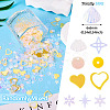 100G Plastic Sequins Beads PVC-TA0001-04A-5
