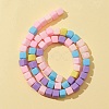 3 Strands 3 Style Handmade Polymer Clay Beads Strands CLAY-FS0001-17-6