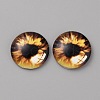 Glass Cabochons GLAA-WH0033-75F-07-1