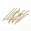 Brass Ball Chain Links Connectors KK-T032-176G-2