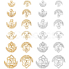 Brass Bead Cap KK-PH0006-05-1