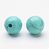 Natural Magnesite Beads G-P212-6mm-1