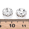Brass Crystal Rhinestone Spacer Beads X-RB-A006-10MM-S-2