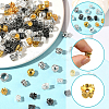 150Pcs 15 Styles Alloy European Beads FIND-SC0020-10-3
