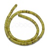 Natural Korea Olive Jade Beads Strands G-F631-A08-2