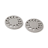 Tarnish Resistant 304 Stainless Steel Connector Charms STAS-J042-17P-2